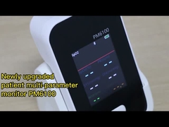 Noninvasive রক্তচাপ মাল্টি প্যারামিটার রোগী মনিটর পোর্টেবল