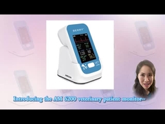 6টি গুরুত্বপূর্ণ লক্ষণ মনিটর সার্জিক্যাল ভেটেরিনারি রোগীর মনিটর রিচার্জেবল লিথিয়াম আয়ন