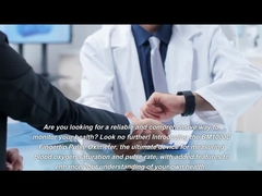 SpO2 এবং PR ফিঙ্গারটিপ পালস মনিটর 8 সেকেন্ডের দ্রুত পরীক্ষা