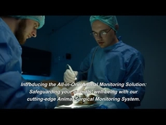 AM6100 মাল্টি প্যারামিটার ব্লুটুথ ভেটেরিনারি রোগী মনিটর মেডিকেল ডিভাইস সরঞ্জাম