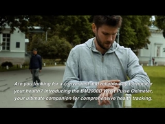 BM2000D O2 পোর্টেবল রিস্ট রিং প্রোব অক্সিজেন লেভেল মনিটর SpO2 অক্সিমিটার