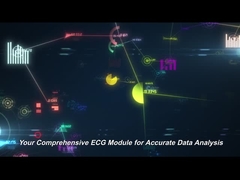 ECG007 তাপমাত্রা সংযোগকারী হার্ট রেট রেসপি রেট ECG Spo2 মডিউল ম্যানুয়াল