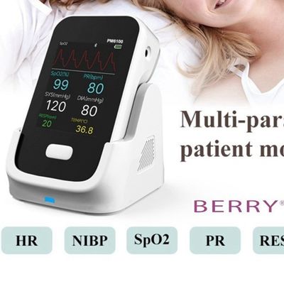 Multi Parameter Li Battery Patient Monitor with High Resolution Color LCD and  Smart Health APP