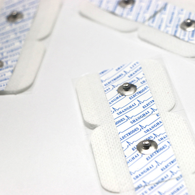 Nonwoven Adhesive Disposable ECG Monitoring Electrode For Adult Children