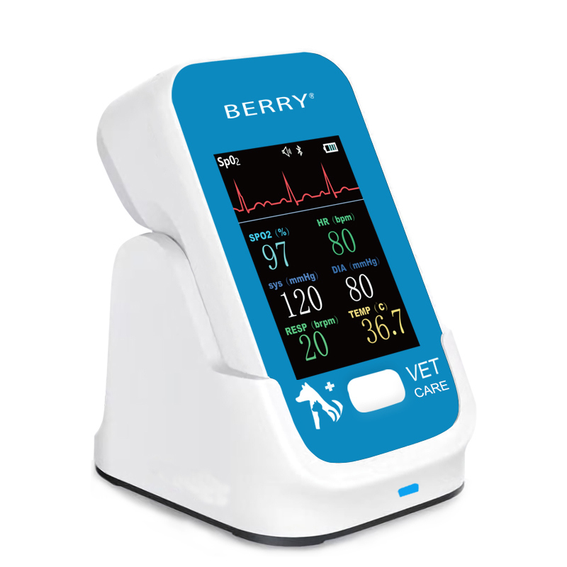 Bluetooth BLE 5.0 Veterinary Patient Monitor System For  Pet Health